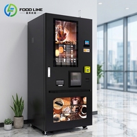 Distributeur automatique de thé et de café, machine à café avec barista robot