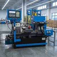 Machine de tournage CNC automatique à une roue pour couvercles de moteurs de lampes et ustensiles de cuisine en acier inoxydable
