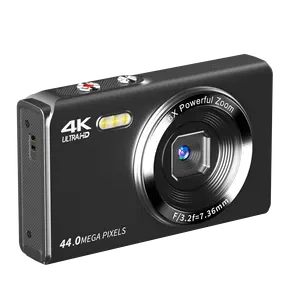 Werkspreis Autofokus LED-Flash Digitalkamera 2,8 Zoll Bildschirm 44 M 30 FPS 4 K 32 GB SD-Karten-Speicher 16 X Digitalkamera