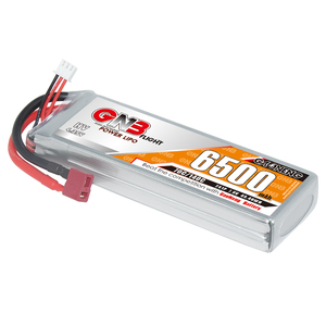 GNB GAONENG LiHV 6500mah 2S 7.6V 70C 140C T-Plug 300-Cycle LiPo แบตเตอรี่สำหรับ RC รถเรือซอฟท์แพ็ค - Product Image 1