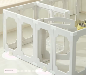 Cage à lapin moderne en acrylique, best-seller, clôture pour animaux de compagnie, protection solide, transfrontalier, avec acier plastique, design populaire - Product Image 4