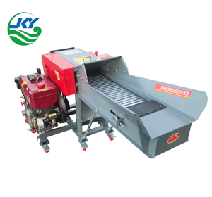 Trituratore Combinato Diesel per Foraggio [Picadora De Pasto] - 3-6,8 Tonnellate/Ora, Trituratore di Paglia in Ghisa per Mangime Bovini e Ovini - Affidabile - Product Image 1