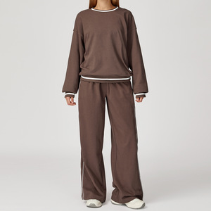 Felpe Pullover a maniche lunghe da donna con cappuccio camicie a girocollo abiti autunnali da ragazza per adolescenti <span class=keywords><strong>vestiti</strong></span> invernali - Product Image 6