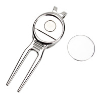 Outils de réparation de divots de golf en laiton antique anti-ternissement avec marqueur de balle personnalisé – Meilleur fournisseur de marqueurs de balle de golf – Outil avec logo personnalisé