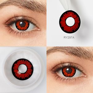 Lentes de Contacto de Color Pseyeche Dolly, Lentes de Contacto de Color Diablo para Cosplay, Lentillas de Color para Halloween - Product Image 5