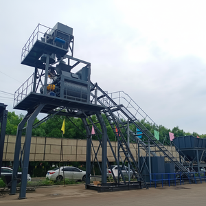 Centrale à béton électrique de haute qualité, nouveau système de contrôle PLC, centrale à béton à vendre - Product Image 1