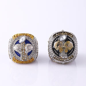 خواتم كرة قدم خيالية مخصصة-خواتم مجوهرات راقية للرجال - Product Image 6