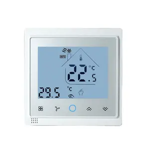 Telin AC603F TuyaスマートWifiタッチスクリーン水温制御ワイヤレス床下暖房サーモスタット