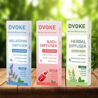 Difusor Herbal Raha de GCC Middle East UAE, Multivitamínico Orgánico VitaBar, Inhalador Saludable con Vitaminas C, B12 y B6, Bolígrafos con Infusión Herbal
