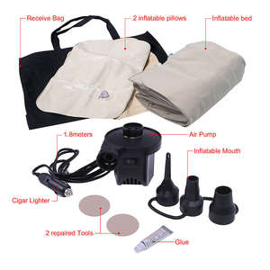 Matelas Gonflable de Voyage pour Voiture, Nouveau Modèle, Vente Chaude, en PVC Floqué, Matelas Gonflable pour Voiture, Vente en Gros Direct Usine - Product Image 5