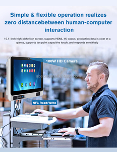 Nueva llegada en stock PC de panel industrial de 10,1 pulgadas con características IP65 a prueba de agua y polvo NFC capacidad de lectura y escritura CPU RK3399 - Product Image 2