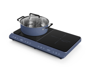 Placa de inducción eléctrica doble de 3500W, cocina de inducción de cerámica de <span class=keywords><strong>2</strong></span> quemadores, Cocina de Inducción portátil de aparato de cocina para cocinar - Product Image 5