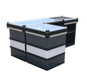 Comptoir de <span class=keywords><strong>caisse</strong></span> de supermarché Dragonshelf, table de <span class=keywords><strong>caisse</strong></span> enregistreuse, bureau de caissier - Product Image 3