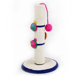 Pohon Kucing Kecil dengan Tiang Garukan Kucing Berkualitas Baik - Product Image 1