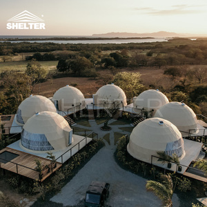 Proyecto de Domo Geodésico en Panamá, Carpa Domo de 5m, 7m, 8m con Baño, Carpa Grande de 18m para Yoga, Carpa Domo Glamping - Product Image 1
