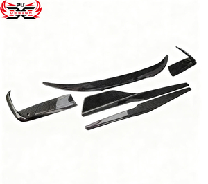 Kit de Carrocería de Fibra de Carbono Estilo AC para <span class=keywords><strong>BMW</strong></span> Serie 8 840i <span class=keywords><strong>850i</strong></span> 2019-2022, Alerón Delantero, Difusor Trasero, Faldones Laterales, Alerón de Esquina - Product Image 4