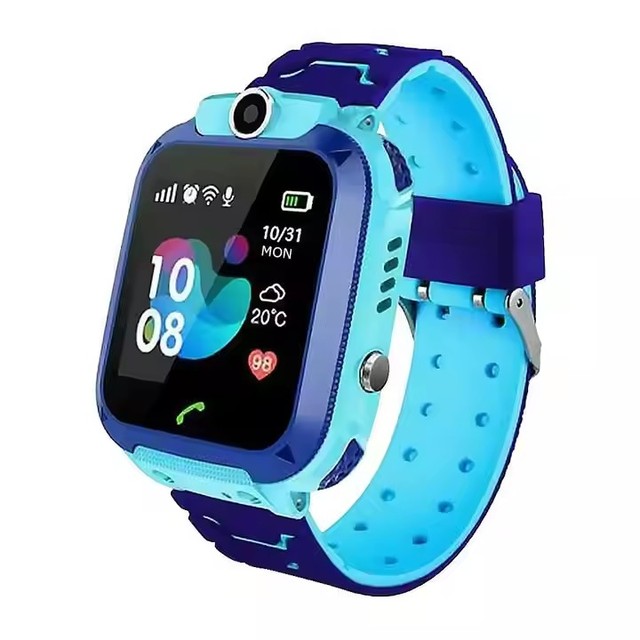 Q12 Kids Watch 1.44 Inch LBS Positioning IP67 Anti-lost Smart Watch Tracker SOS SIM Call GSM SIM Xmas Gifts for Child Kids Q12