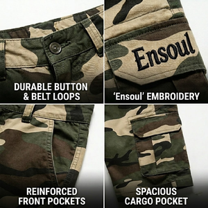 Pantaloncini Sportivi Estivi OEM ODM con Logo Personalizzato, Shorts <span class=keywords><strong>da</strong></span> Uomo Streetwear, Asciugatura Rapida, Essenziali per Fitness e Palestra, Pantaloncini Cargo con Tasche - Product Image 2