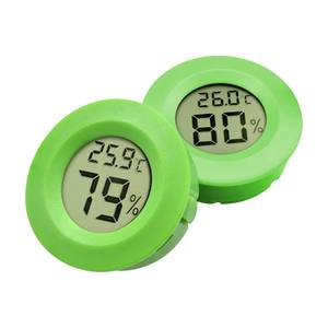 ミニ液晶デジタル温度湿度計-50 ~ + 70 °Cラウンド温度湿度センサー検出器 - Product Image 6