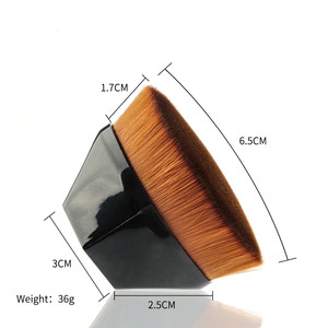 Pennello professionale per fondotinta in polvere #55 pennello per polvere sciolto pennello per trucco in polvere di grandi dimensioni a testa tonda di moda - Product Image 6