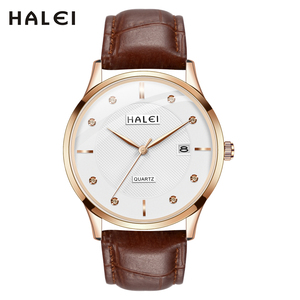 Montre à quartz HALEI pour homme, nouvelle collection, cadran diamanté, étanche 3 ATM, mouvement japonais, vente en gros, livraison directe - Product Image 5