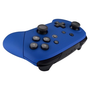 EXtremeRate Blue Faceplate Backplate Handles DIY Replacement Full Housing Shell Cover for <b>Switch</b> Pro Controller - Product Image 6