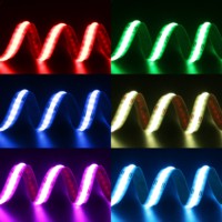 Bande LED COB Raymates à expédition rapide, certification UL, 576 LED/m, 10 mm, 24 V, RGB, bande LED flexible colorée, bande LED COB