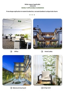<span class=keywords><strong>Bambou</strong></span> Artificiel Durable et Écologique Personnalisable, Modèle Déesse Dorée, avec <span class=keywords><strong>Pot</strong></span>, <span class=keywords><strong>pour</strong></span> Intérieur, Extérieur et Espaces de Transition, Décoration d'Intérieur - Product Image 5