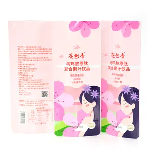 Custom Wholesale 50g Doy Pack Bag Standing Up Emballage Sachet Plastique Aluminum Liquid Plastic Packaging Juice Bags