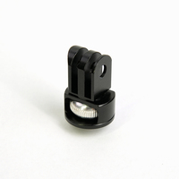 Accesorio de Conversión CNC de Aluminio 1/4-20, Soporte de Trípode de 1/4 de Pulgada, Adaptador para Cámaras GoPro, Soporte para DJI Osmo Action, Insta360