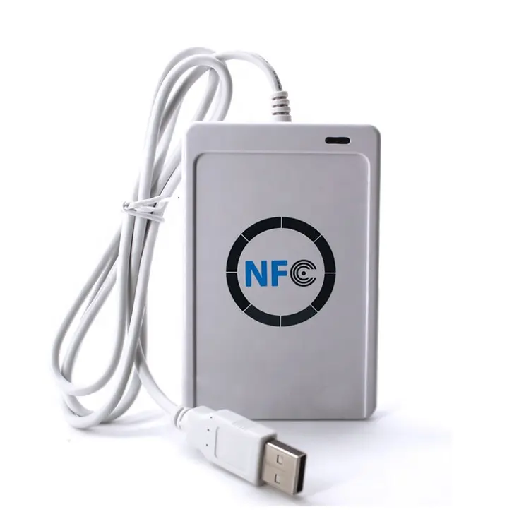 CMRFID-lector de tarjetas sin contacto, dispositivo NFC RFID portátil, USB acr122u, lector y escritor nfc