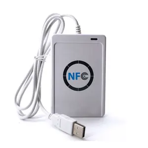 CMRFID المحمولة RFID NFC بطاقة تماس قارئ USB acr122u قارئ اتصال المدى القريب والكاتب