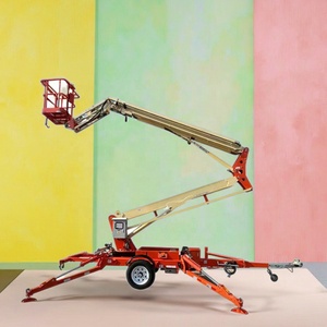 P-006 20M רגל נגרר בום עכביש הרמה נגרר עץ גוזם עץ Cherry Picker הרמה לתחזוקת המתקן - Product Image 1