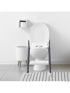 Adjustable Kids Toilet Trainer Seat With <b>Step</b> Ladder Wholesale <b>Foldable</b> Baby Potty Seat Ring Handles Training Chair Bulk - Product Image 1