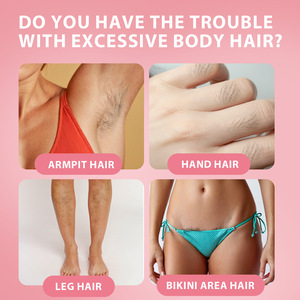 La mejor crema depilatoria de depilación instantánea orgánica púbica virgen para rostro corporal única para hombres y mujeres - Product Image 3