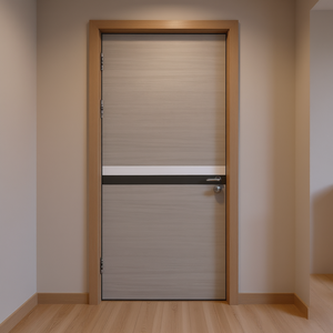 CRAZY ELF - Panel de Puerta Integrado de 32x84 Pulgadas, 2 mm de Grosor, Melamina Interior, Diseño Minimalista, Superficie Acabada Resistente a la Deformación - Product Image 2