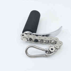 Ejercitador de Muñeca para Entrenamiento de Brazos y Antebrazos, Rodillo de Cadena para Muñeca, Mejora la Dureza de la Muñeca, Fortalecedor de Antebrazo - Product Image 4