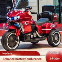 Moto électrique rechargeable pour enfants, voiture porteur à batterie, jouet très prisé pour garçons et filles