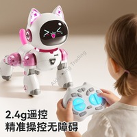 Robot jouet électrique intelligent télécommandé pour enfants, compagnon spécial pour garçons et filles, fabriqué en plastique