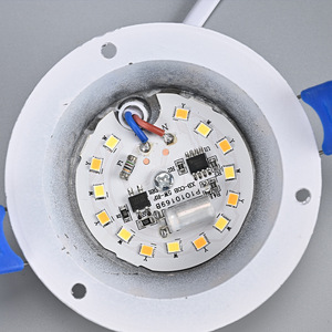 Hiện đại nhà văn phòng nhôm kính <span class=keywords><strong>LED</strong></span> recessed vuông Downlight ánh sáng Trần 6 Wát 100 mét độ sáng cao ip33 6000K 2-năm - Product Image 2