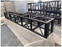 Estructura de Aluminio de Alta Calidad para Grandes Eventos/Exposiciones, Sistema de Truss de Material 6082-T6, Truss de Aluminio de Alta Calidad