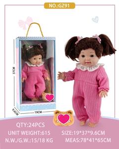 Poupée bébé reborn en silicone pas chère de 14 pouces, nouvelle, peinte et colorée, pour filles, jouets pour enfants - Product Image 2