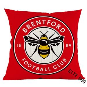 Copri cuscino per lo schienale per auto con cuscino quadrato per squadra di calcio per squadre diverse, morbido e confortevole per la pelle - Product Image 1