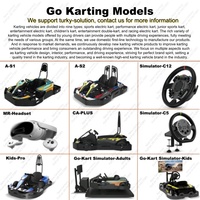 Voiture de course électrique rechargeable pour enfants Playhouse MR Go Karting, parc d'attractions, karting MR, machine de jeu d'arcade VR
