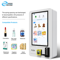 Máquina expendedora de cartas coleccionables (simples o en paquetes) con ranura dispensadora, compatible con pago sin efectivo y pago con billetes.