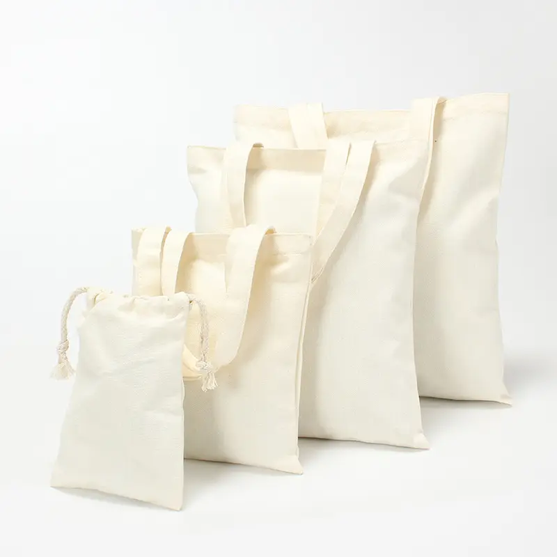 Women handbags cloth shopping tote shoulder 100% cotton shopper bag custom logo