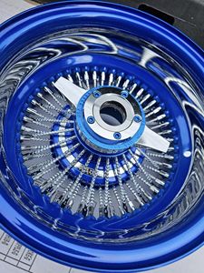 13/14 Inch OEM Luxury Chrome Spoke Wire <b>Wheels</b> <b>5x120</b> - Product Image 4