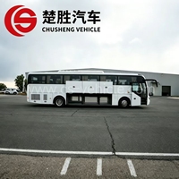 Nouvel Autobus Touristique Urbain de Luxe Diesel ISUZU Personnalisable de 12 Mètres et 52 Places, Adapté à l'Afrique