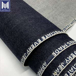 Tissu en denim indigo japonais 100 % coton 14,1 oz personnalisé, bordure Dobby, style Slub, <span class=keywords><strong>jean</strong></span> <span class=keywords><strong>Wrangler</strong></span>, fil tissé, pour garçons et filles - Product Image 5