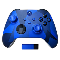 Manette de jeu sans fil professionnelle 2,4 G camouflage pour Xbox Series X/S/PC avec double vibration et design ergonomique